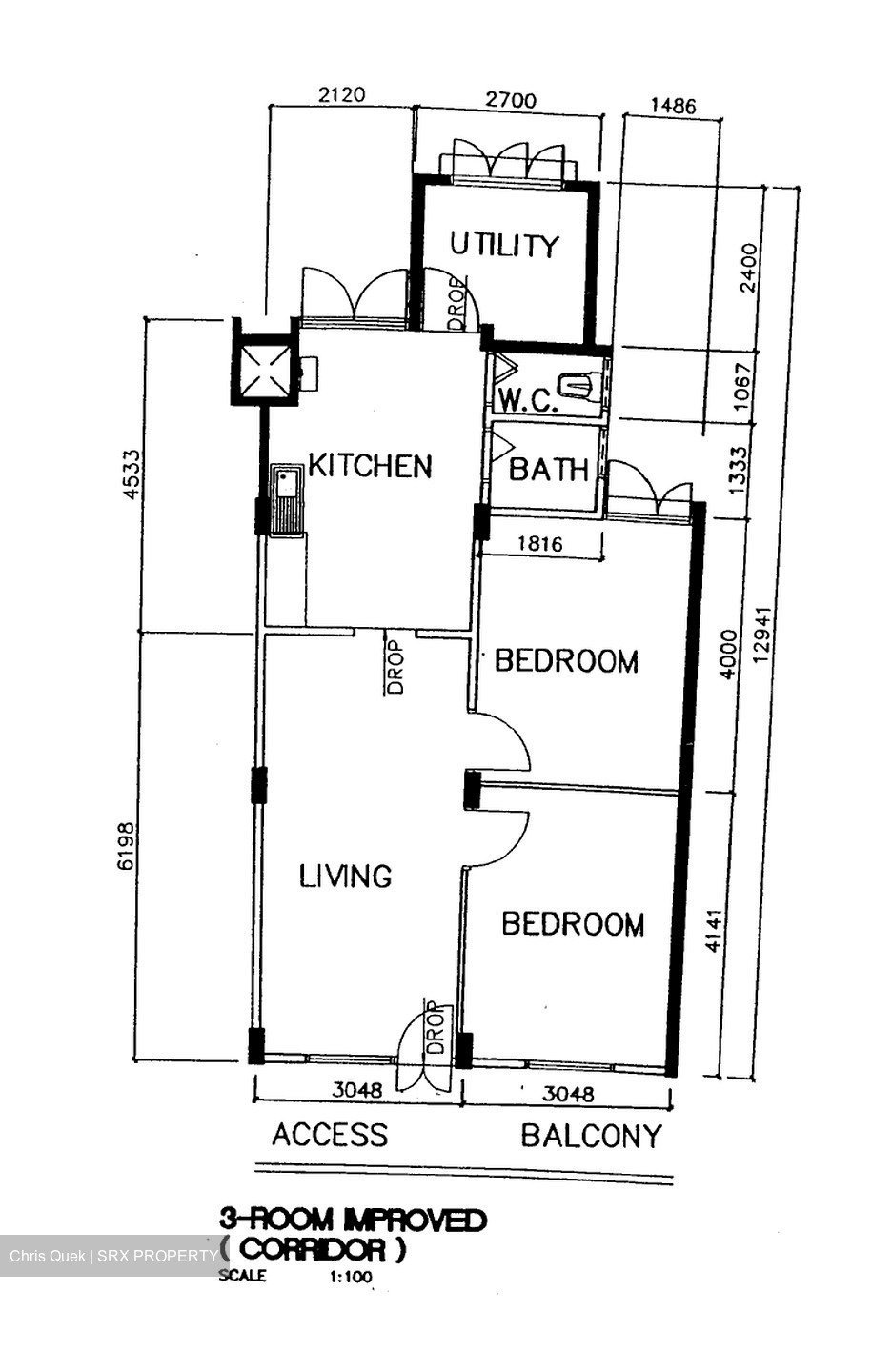 Blk 22 SIN MING VILLE (Bishan), HDB 3 Rooms #506742501